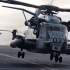 两脚兽的直升机在威尔士亲王号上进行训练
