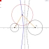 【几何画板】动圆与两相离圆外切 轨迹动画