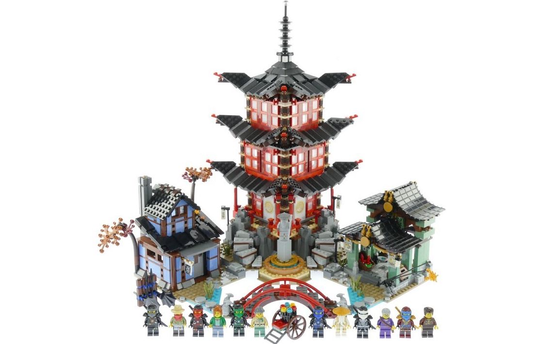 乐高lego70751幻影忍者空术神庙速拼评测