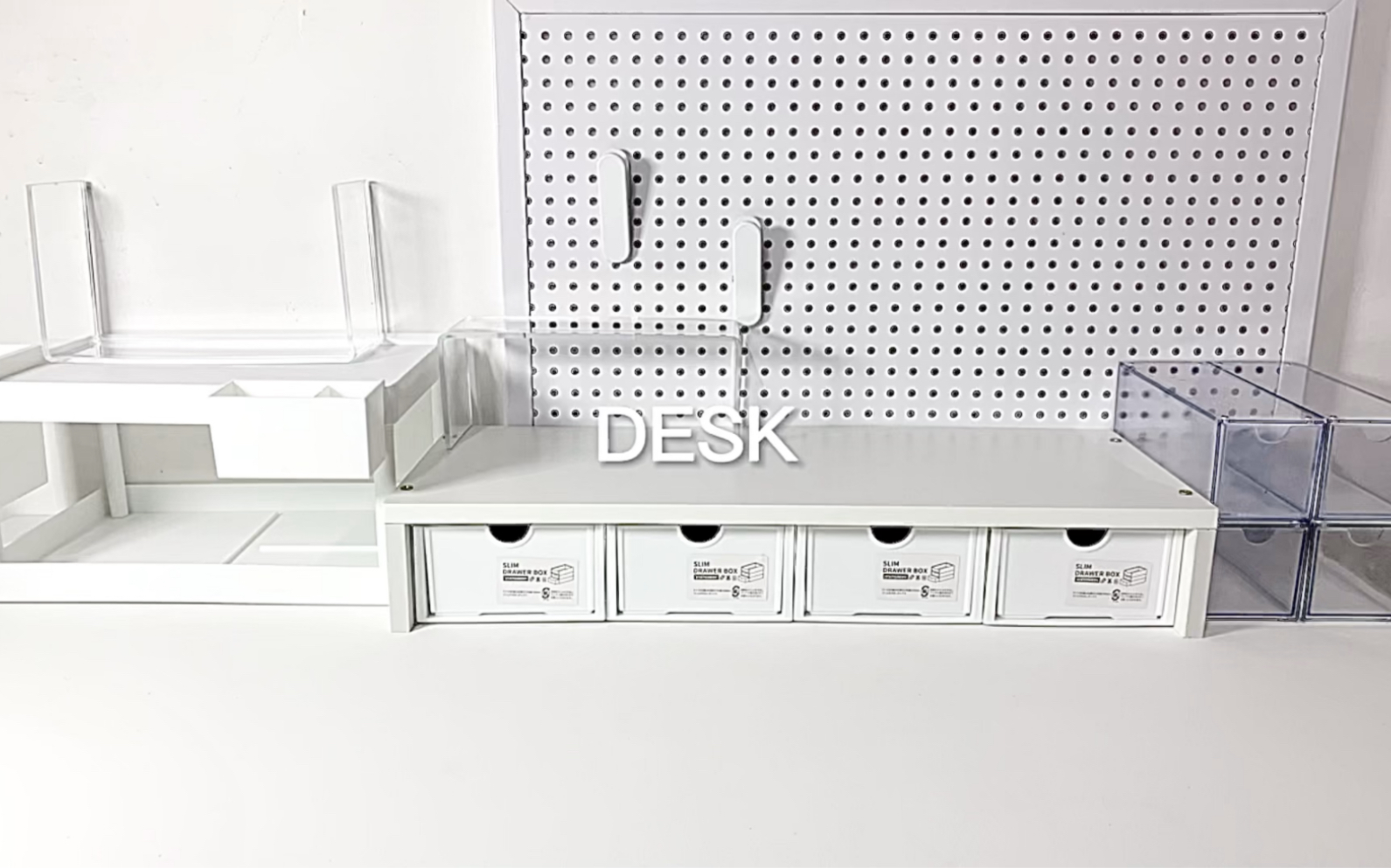 80r搞定全套｜沉浸改造桌面｜超白菜收纳分享