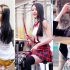 【韩国女子乐队Bebop】美女鼓手「雅妍」架子鼓街头表演【街拍合辑】