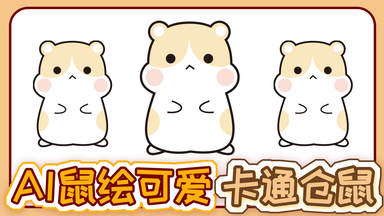 AI<em class="keyword">鼠绘</em>可爱<em class="keyword">卡通</em>仓鼠