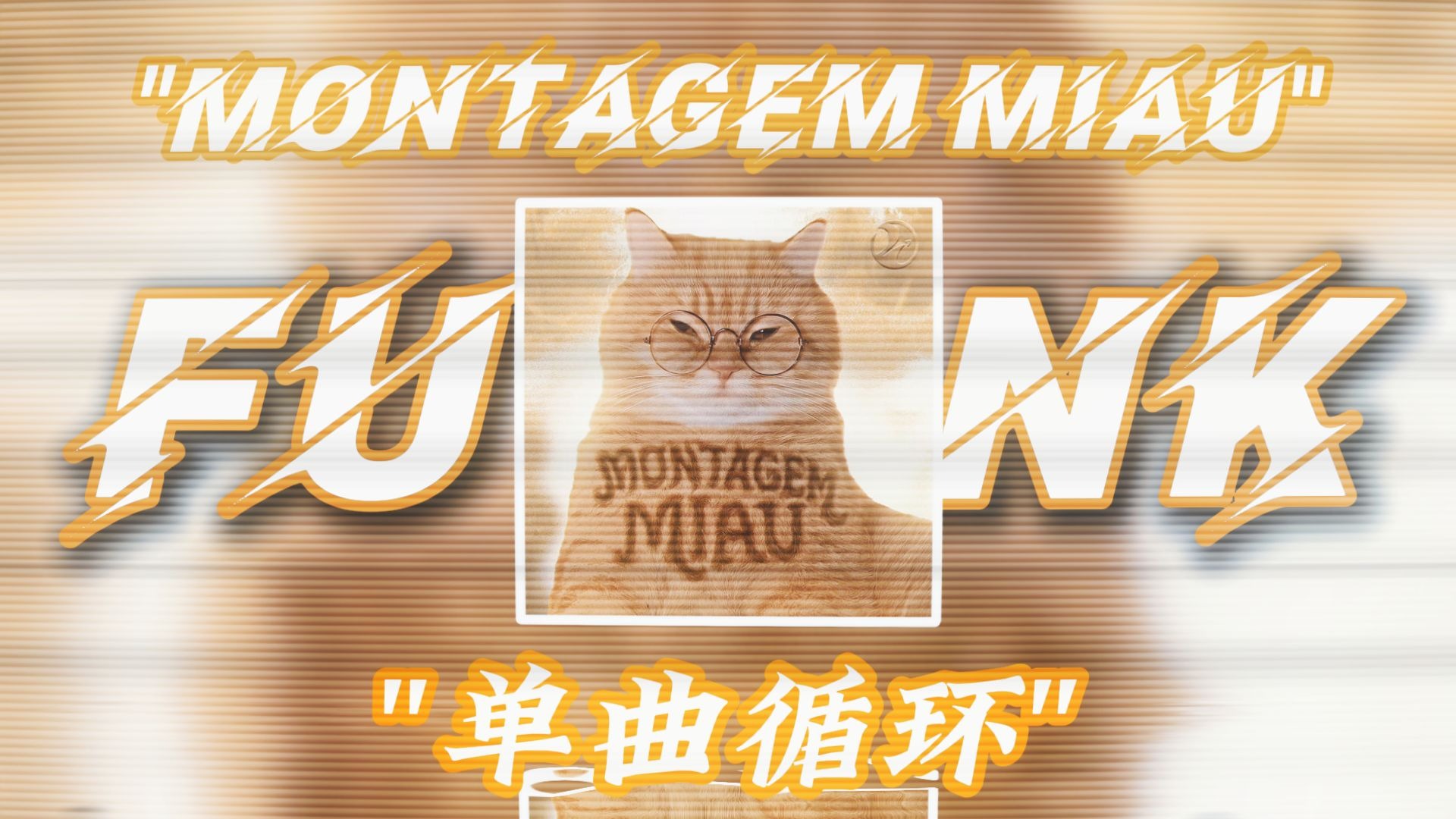 单曲循环｜"喵喵の巴西funk"｜【哈基米小曲】｜Montagem Miau