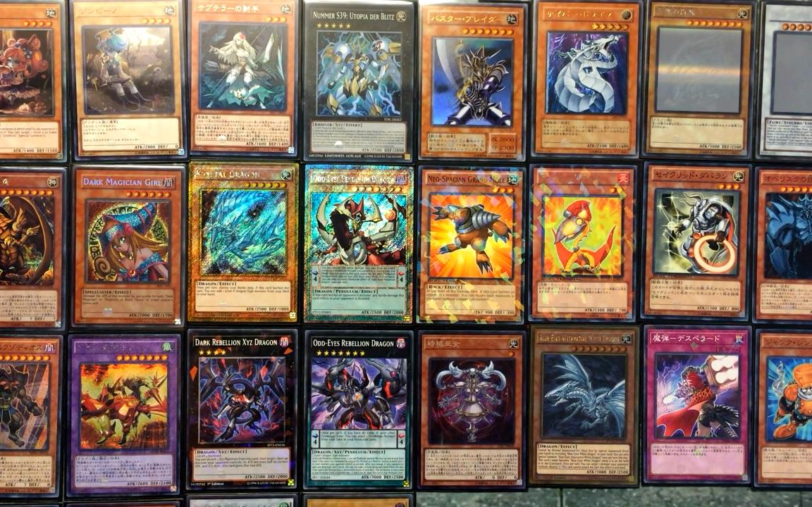 游戏王实卡种类