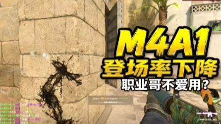 为什么M4A1使用率在下降？