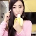 【猫播】国内女主播 慢慢吃香蕉171028