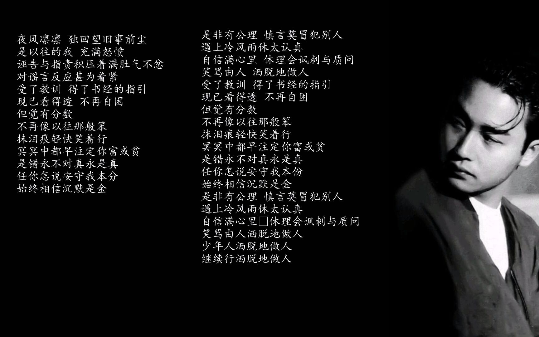 沉默是金伴奏【张国荣】