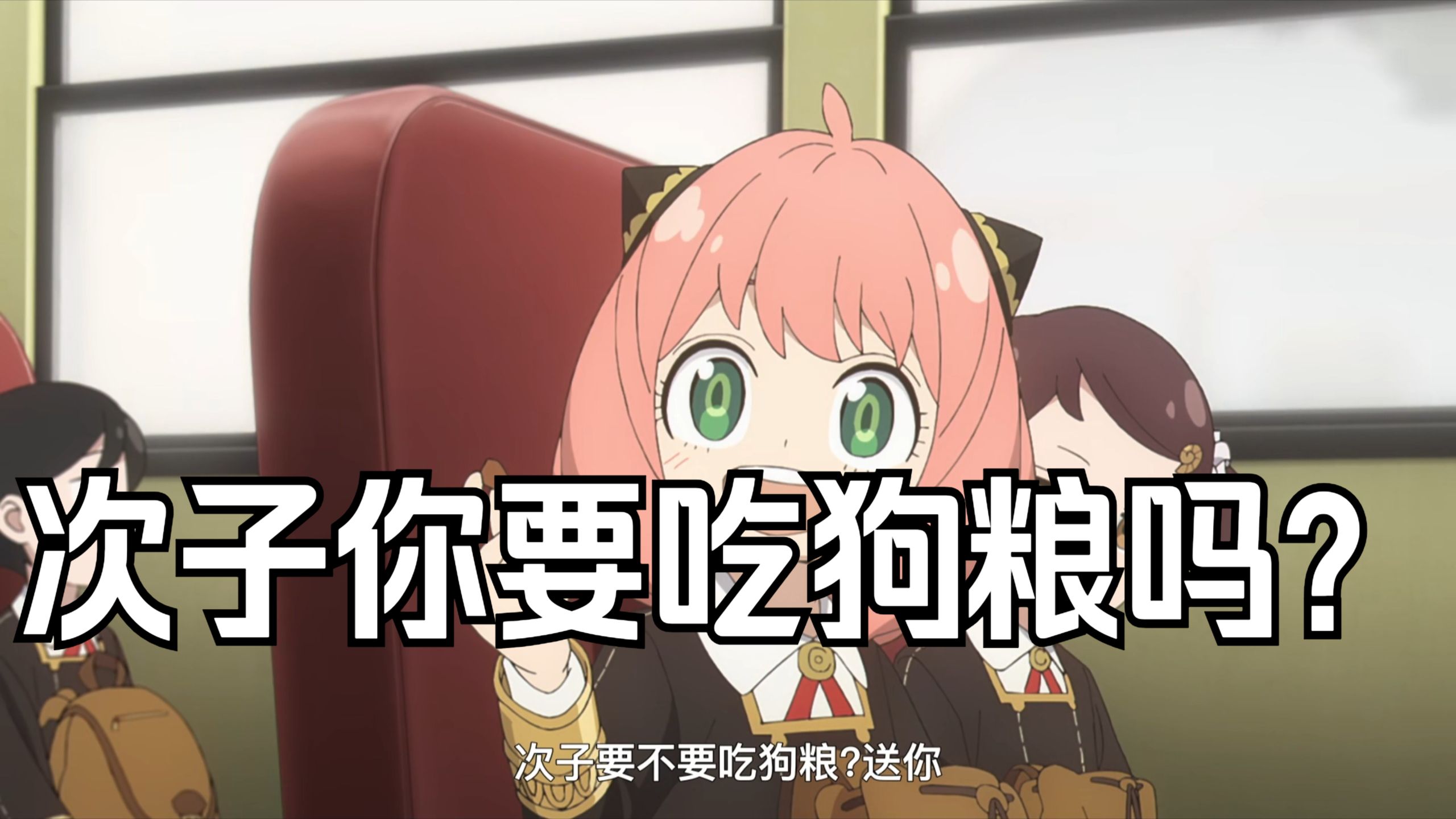 阿尼亚喂次子吃狗粮吗，绷不住了
