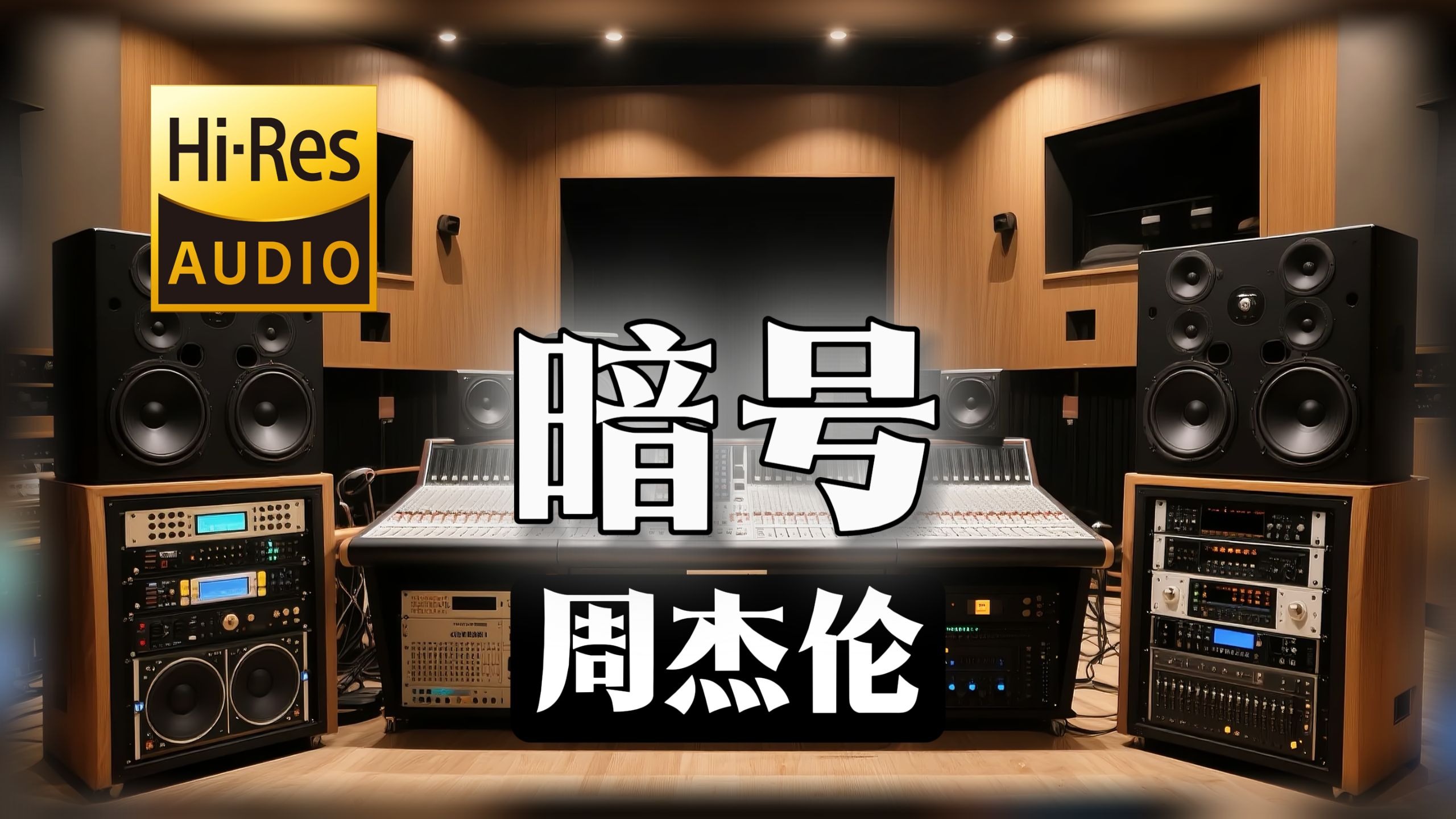 【𝐇𝐢-𝐑𝐞𝐬无损音质】｜《暗号》- 周杰伦 -‘我害怕你心碎没人帮你擦眼泪’