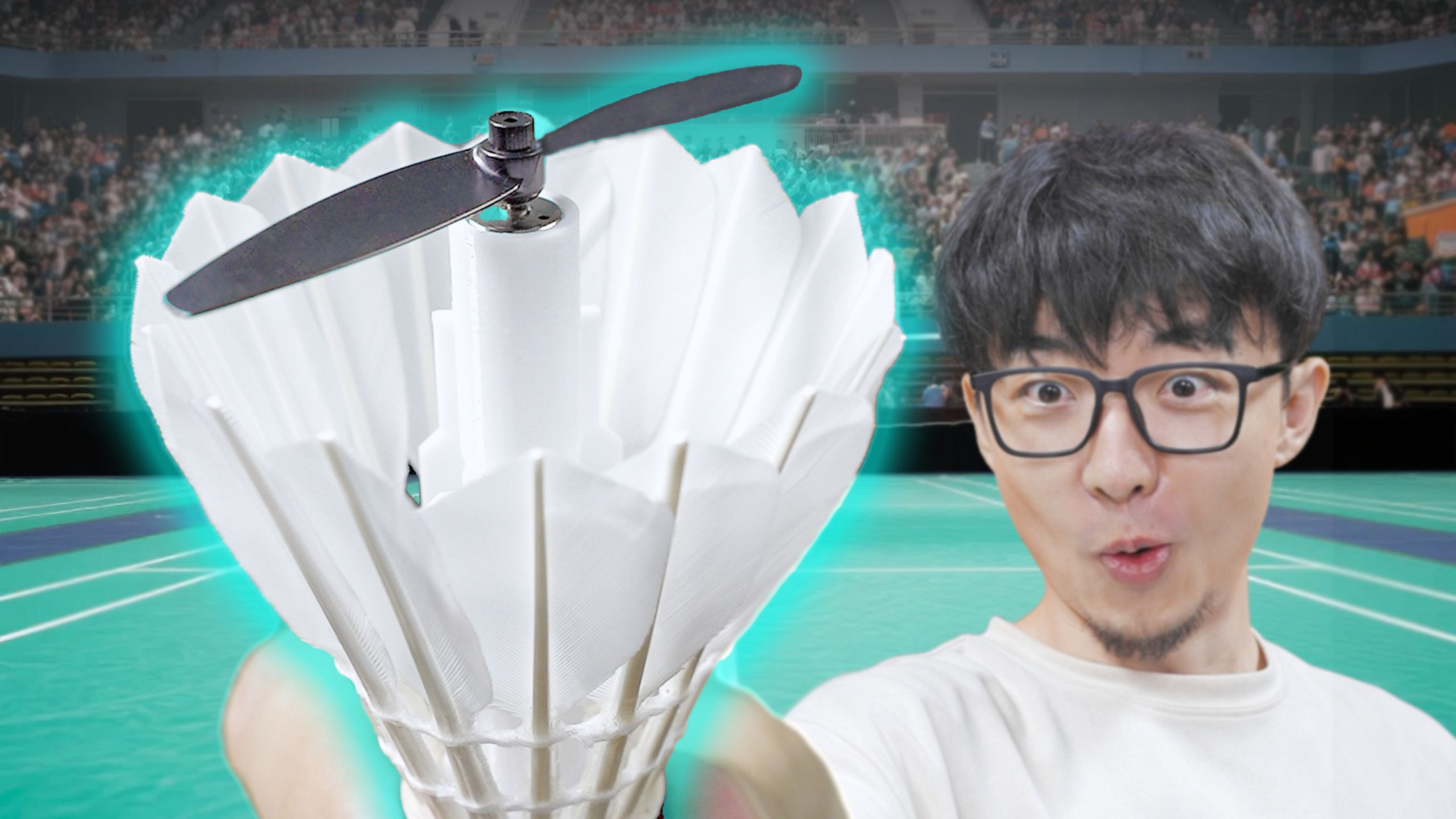 做了一颗气疯对手的羽毛球