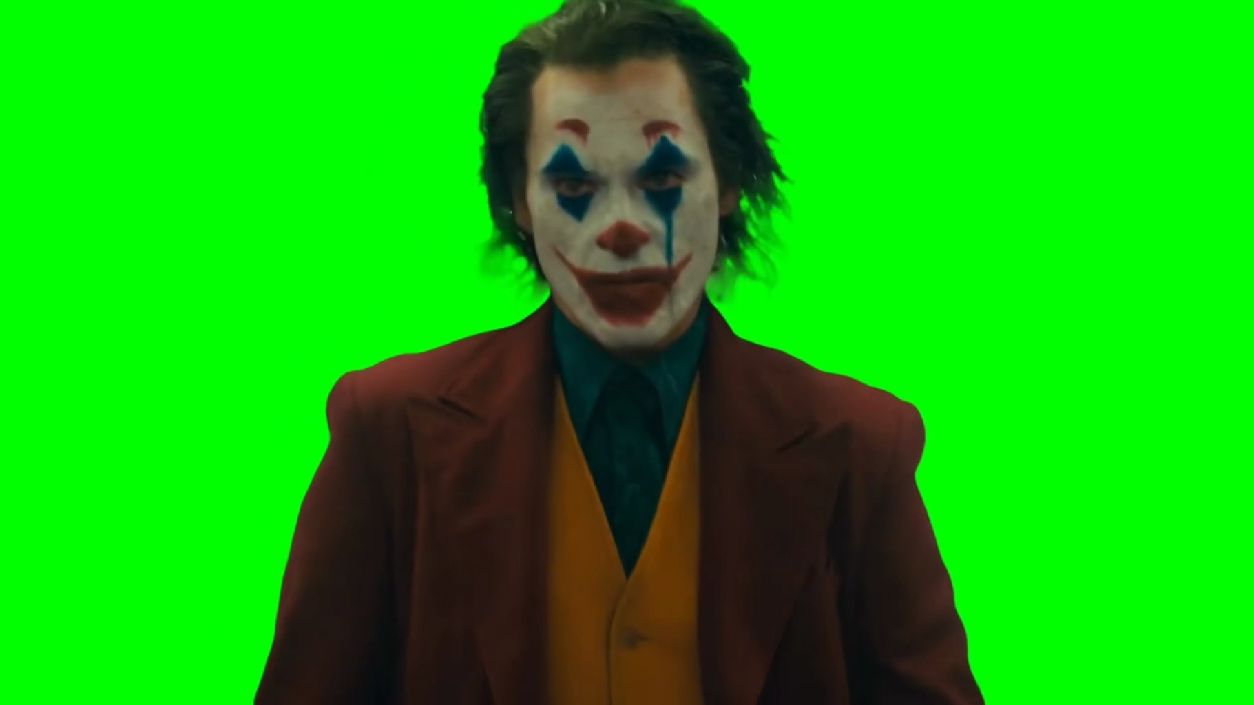 小丑2绿幕素材，进来拿！