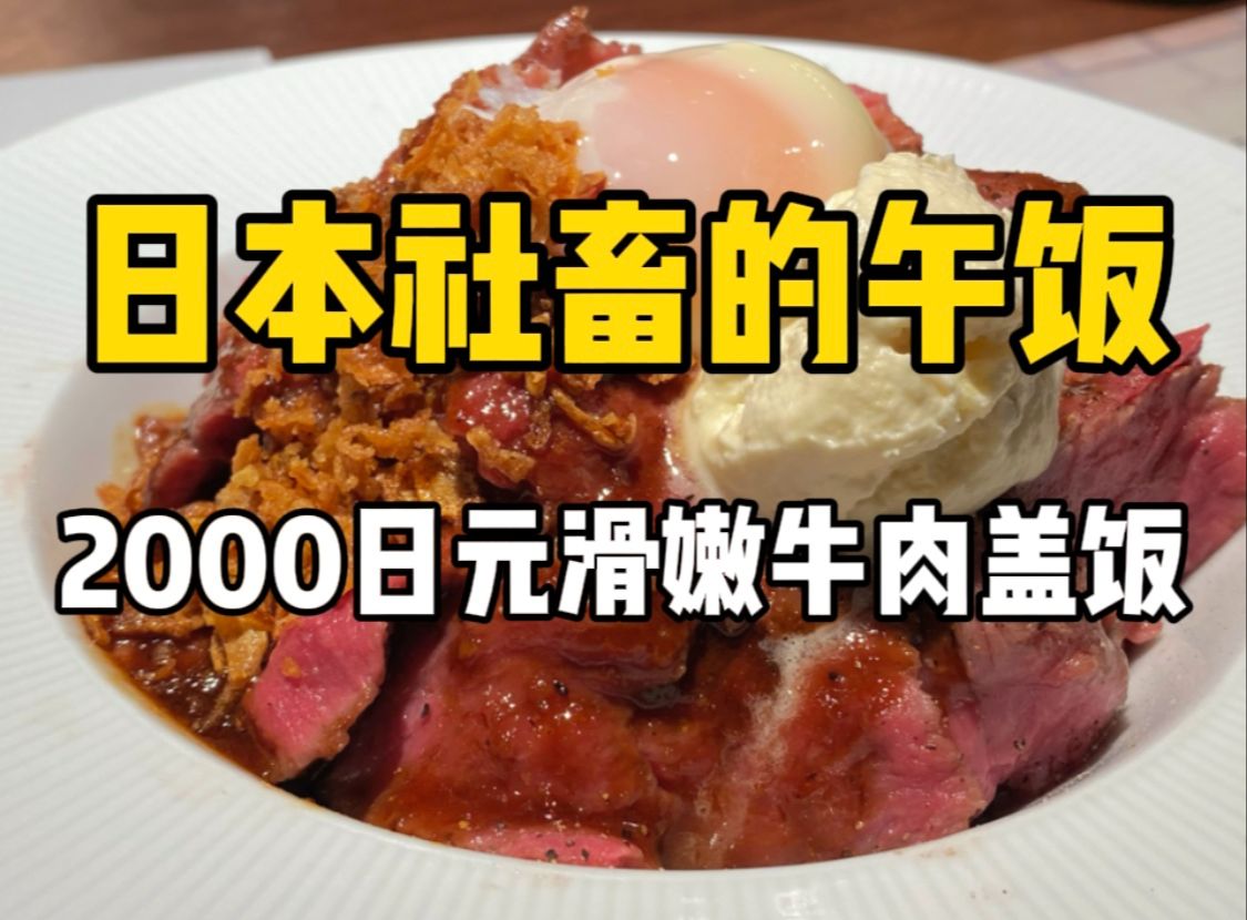 日本超人气牛肉盖饭？94块钱牛肉吃着香嫩可口，搭配鸡蛋入口即化！不要太好吃～