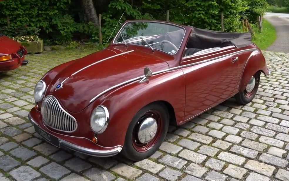 Dyna Veritas Cabriolet, 1952, wohl nur noch 10 Stück weltweit! Mille Miglia
