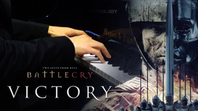 战歌victory钢琴曲谱_强军战歌曲谱(2)