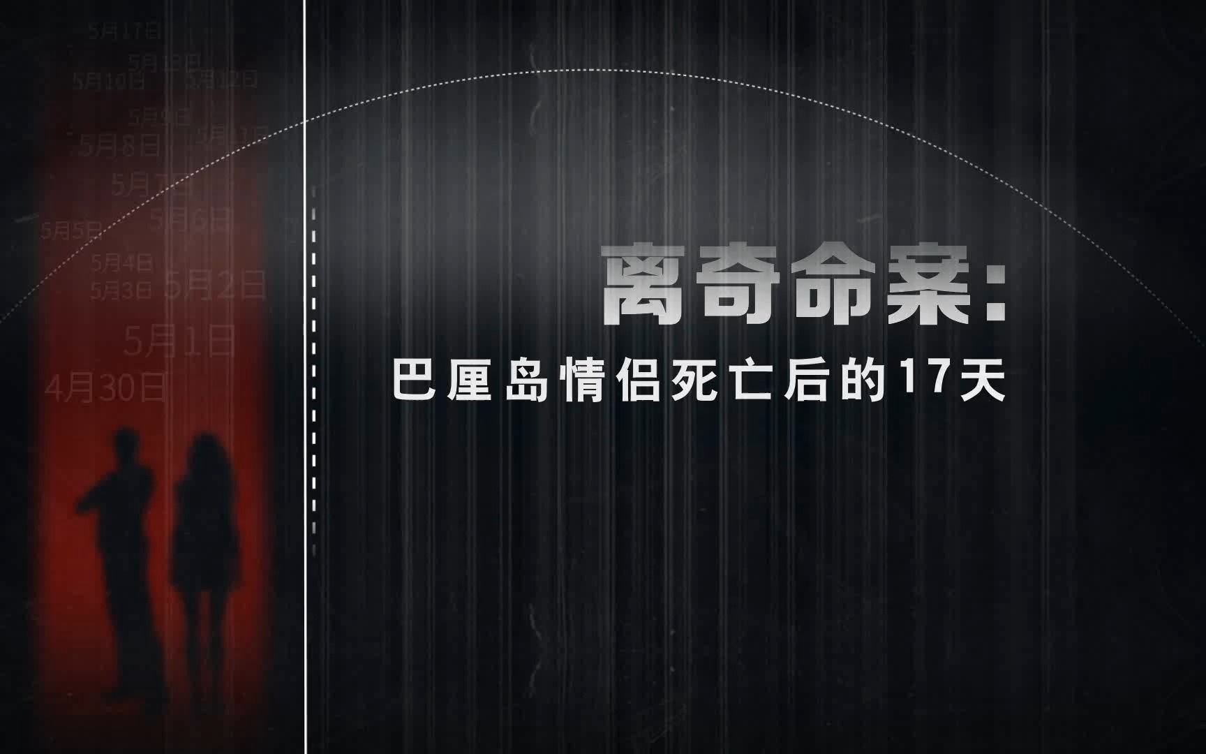 60秒回顾离奇命案:巴厘岛情侣死亡后的17天哔哩哔哩bilibili