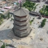 航拍山西应县木塔，世界三大奇塔之一，60多米高木塔不用一颗铁钉