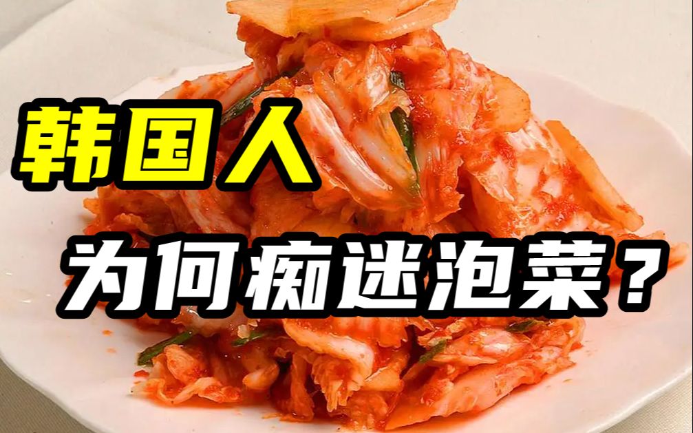 文明古国韩国，为什么偏偏爱吃泡菜？