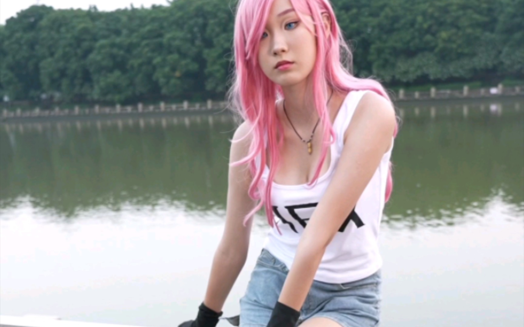 [Summer Harvest cos] - Slim thighs and white skin, mesmerizing!