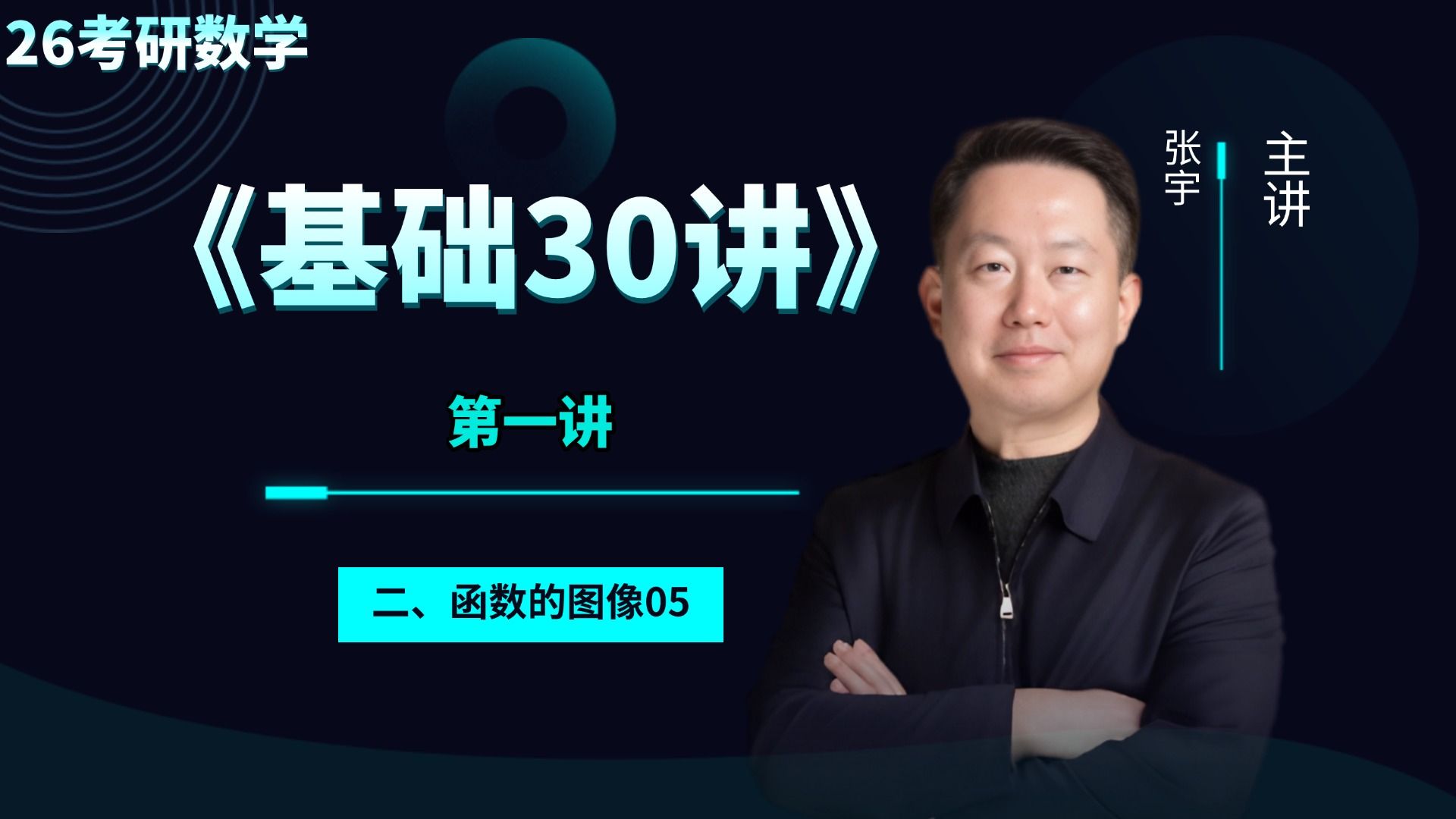 张宇《30讲》第1讲 二、函数的图像05