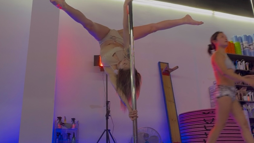 When a teacher helps with dance techniques, it’s like having divine assistance.