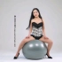 【WTT】美女健身瑜伽球