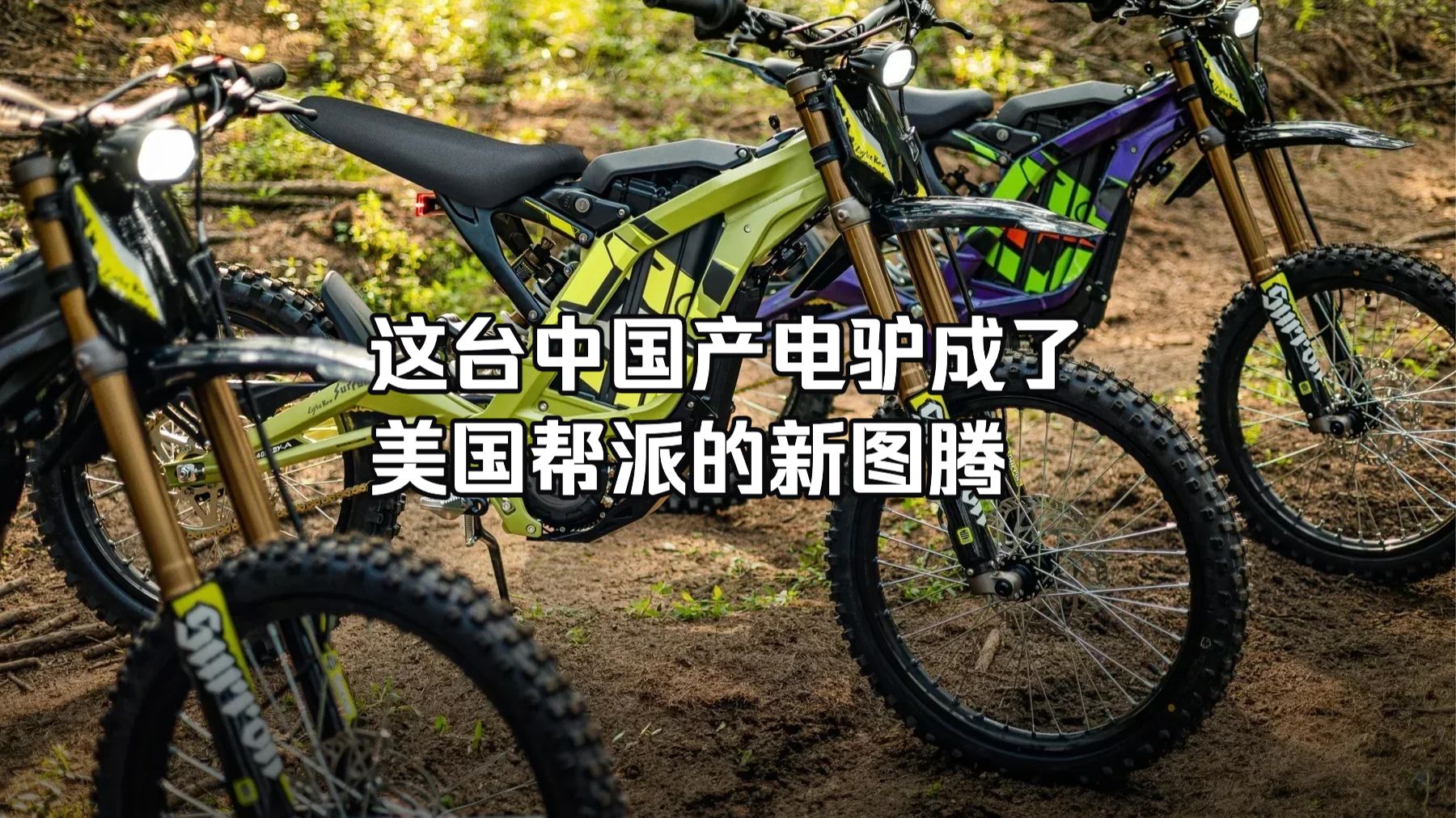 这台中国产电驴成了美国帮派的新图腾
