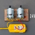 两个24V直流电机串联，连接220V电源，会发生什么呢？