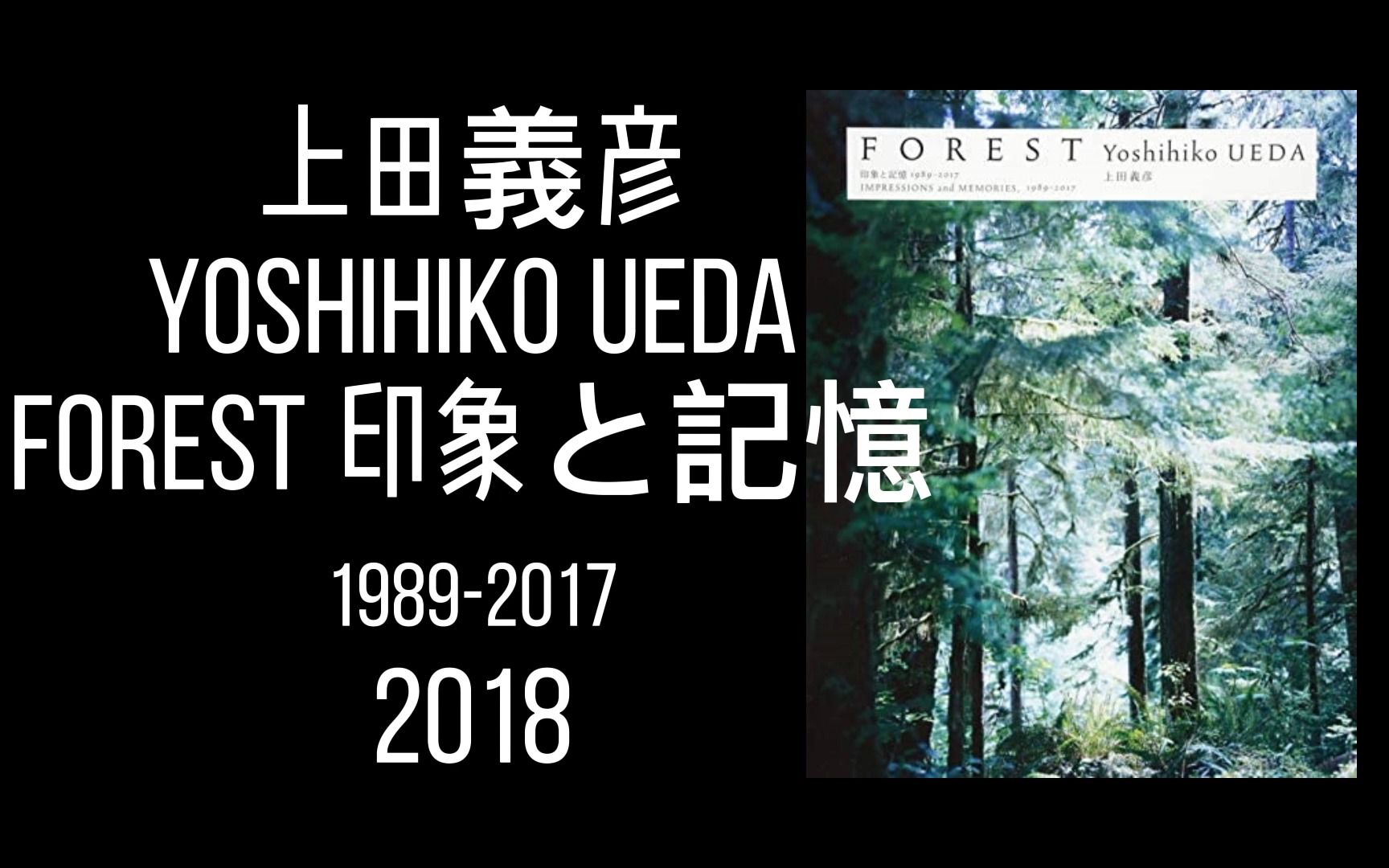 摄影画册| 翻书视频】上田義彦Yoshihiko Ueda：《FOREST 印象と記憶 
