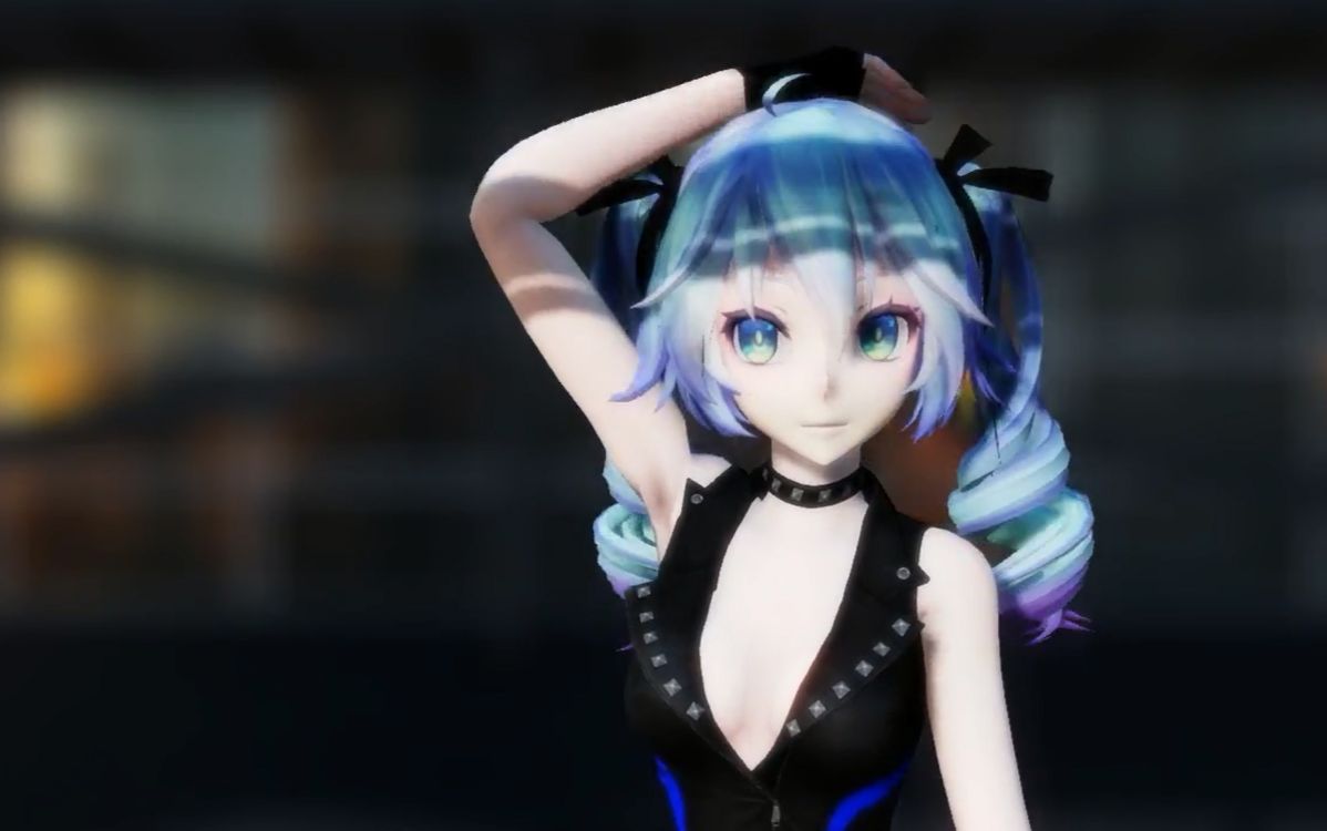 mmd皮衣初音maskedbitch