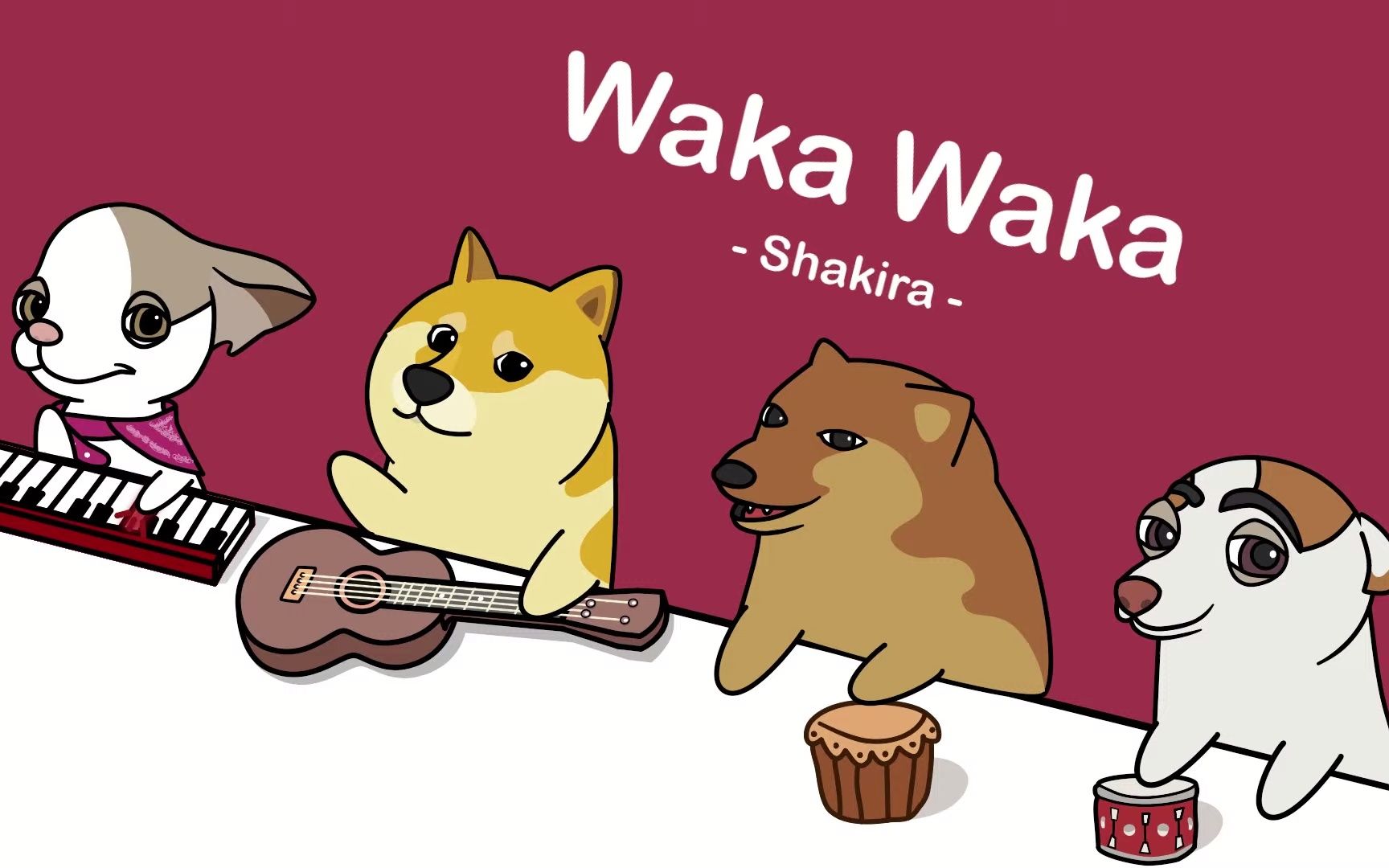 【Bongo Dog】Waka Waka - Shakira