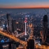 中国34个主要城市夜景鸟瞰，每一座城市都超级震撼！