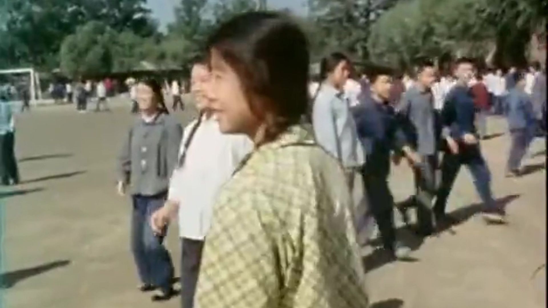 70年代，朝气蓬勃的学生