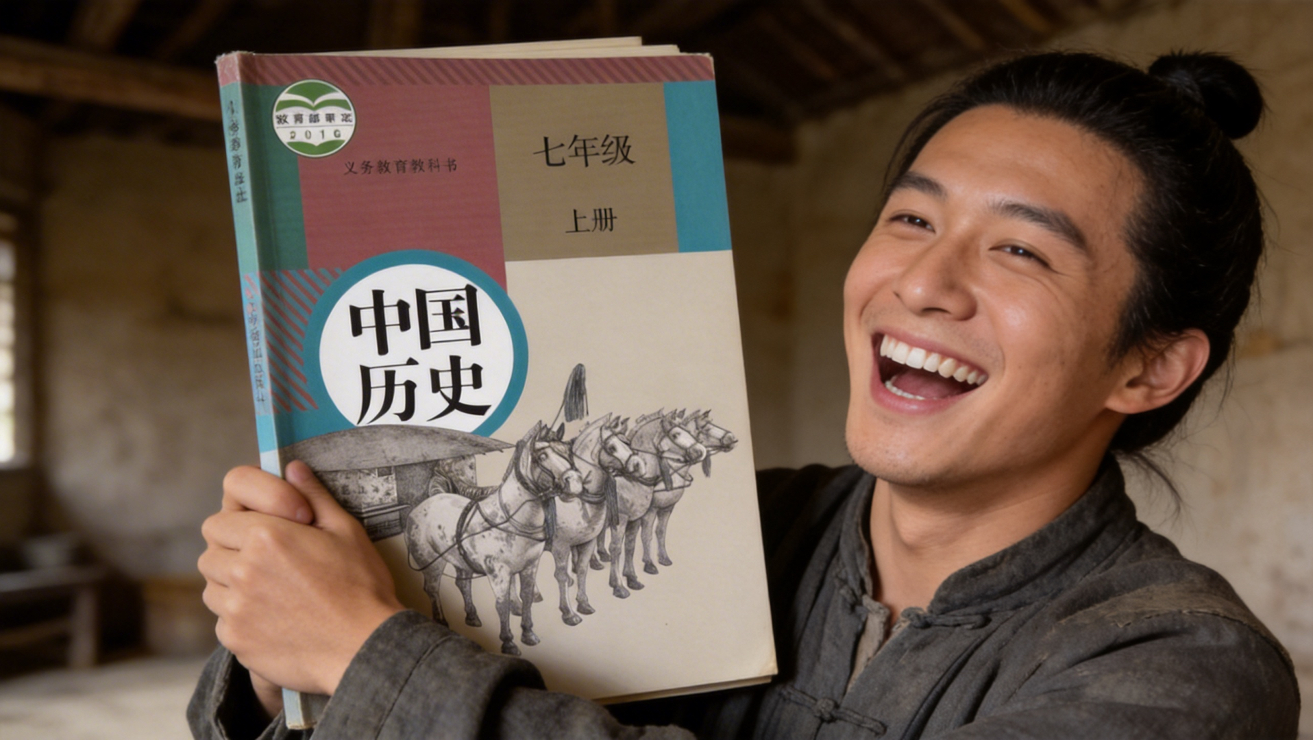 在古代，穷人有本七年级历史书有多爽？