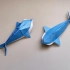 一鲸落，万物生，来自深海的呼唤， 鲸鱼折纸教程送给大家！