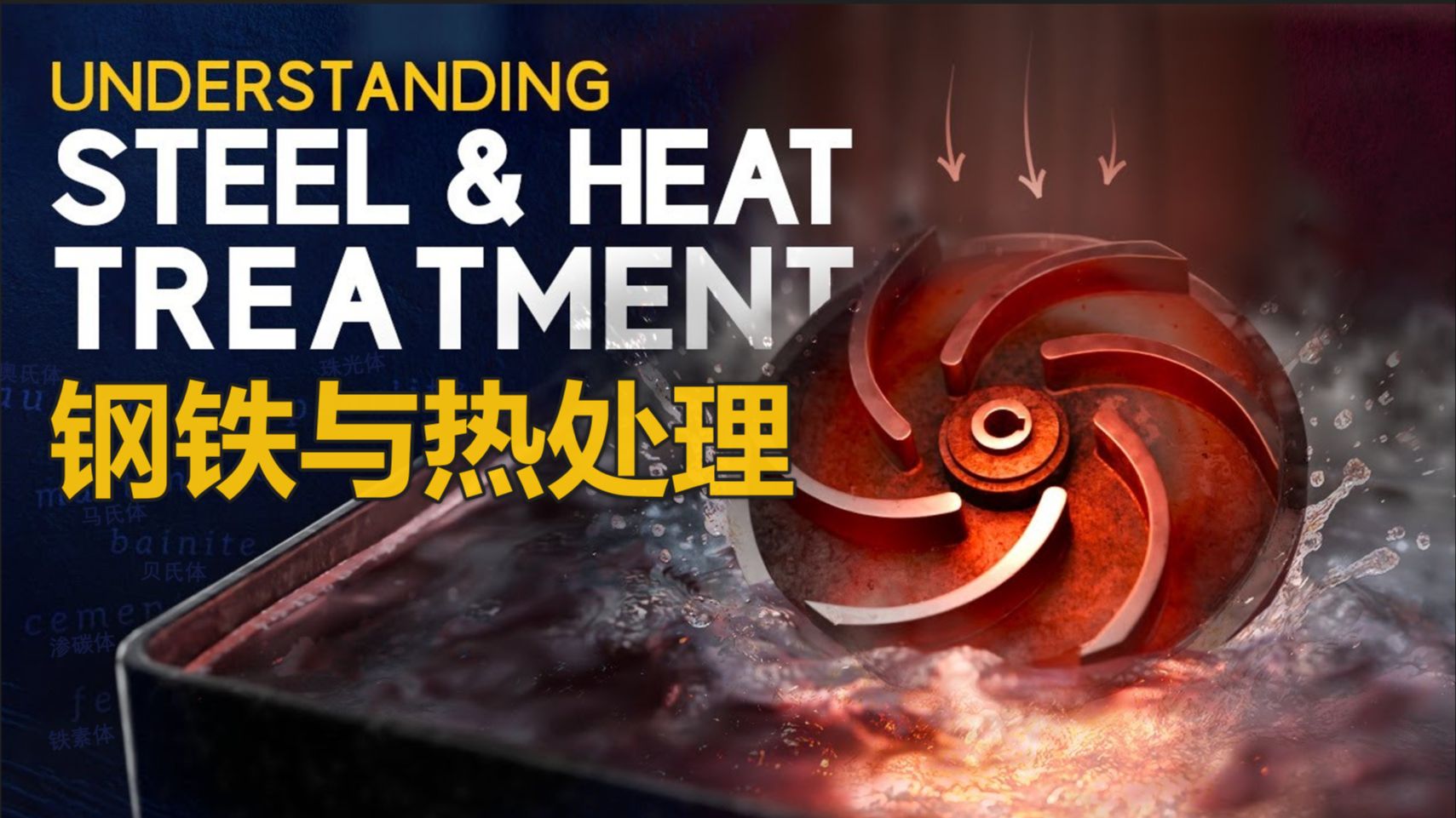 钢铁与热处理【铁匠入门 材料学 微观可视化】-The Understanding系列视频