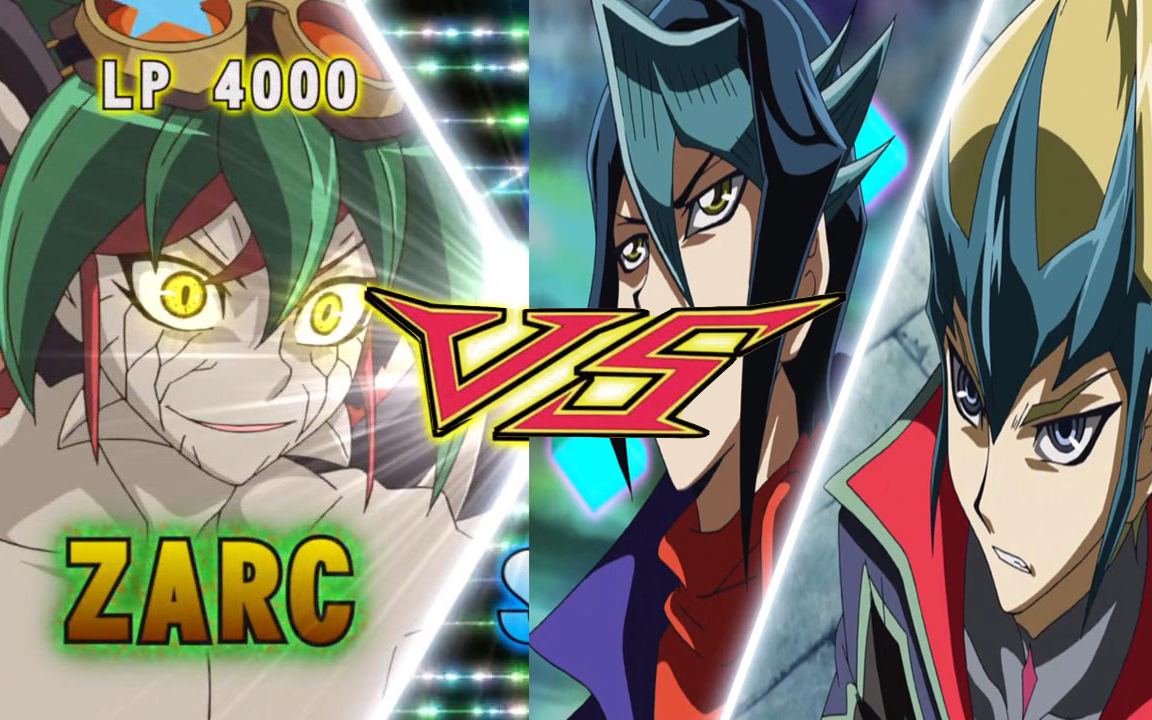 【游戏王arc-v】扎克vs快斗和黑咲隼 霸王眷龙暗叛逆登场!