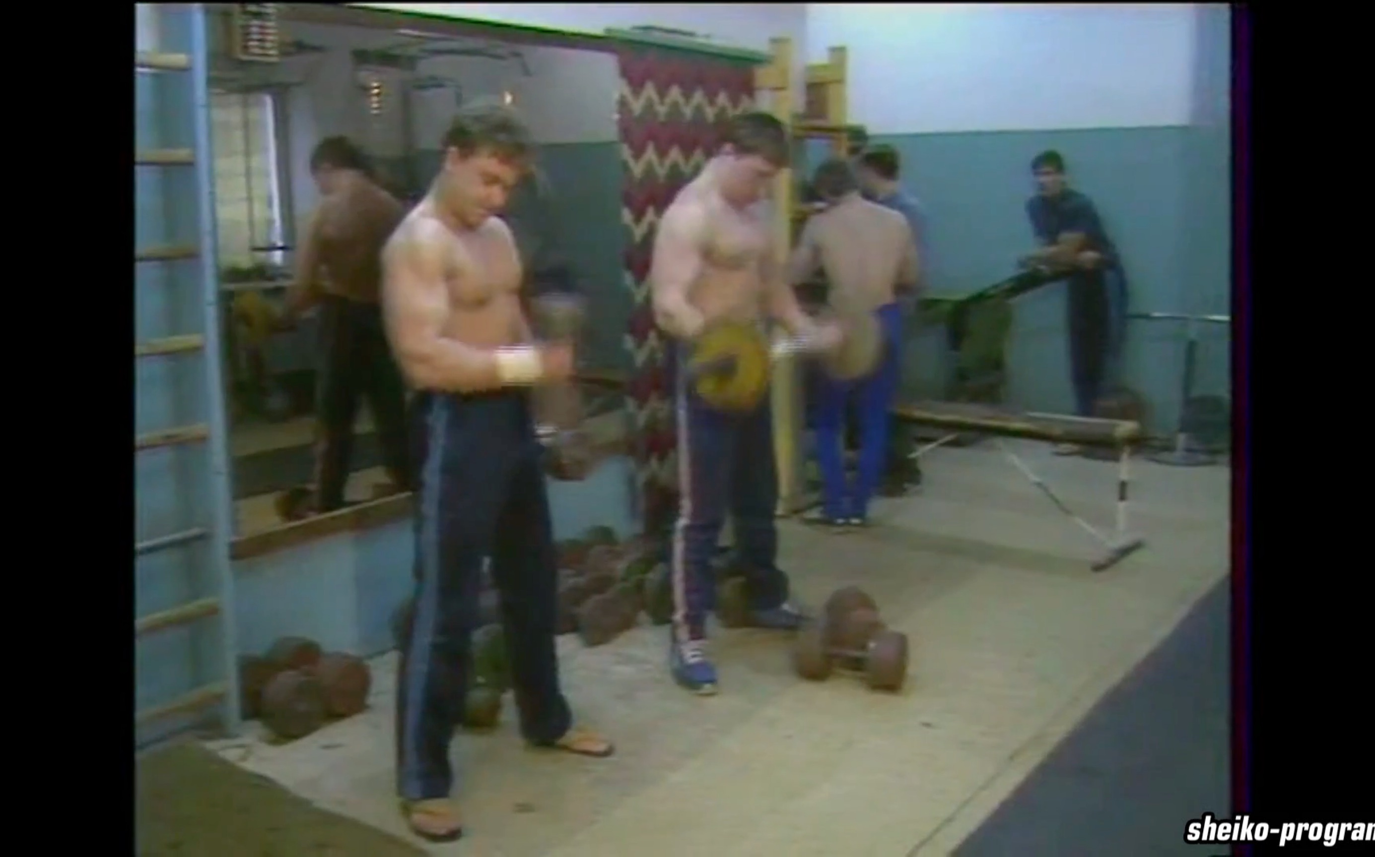80年代苏联健身房