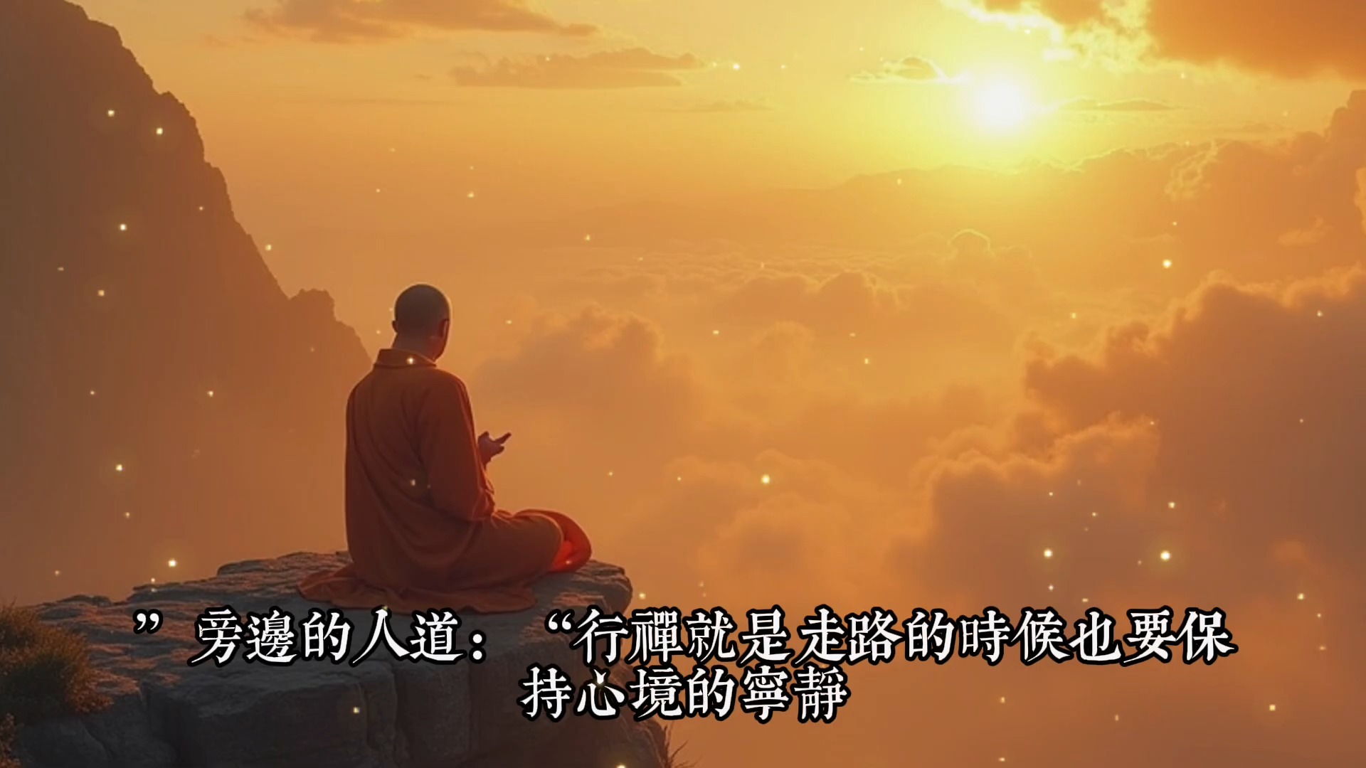 很多人都知道禪宗六祖惠能大師開悟的故事，六祖大師的開悟故事發生在他砍柴的日常生活中。有一天，六祖惠能在黃梅山上砍柴，砍到一半時，他看到兩個僧人在爭論，一個僧人說