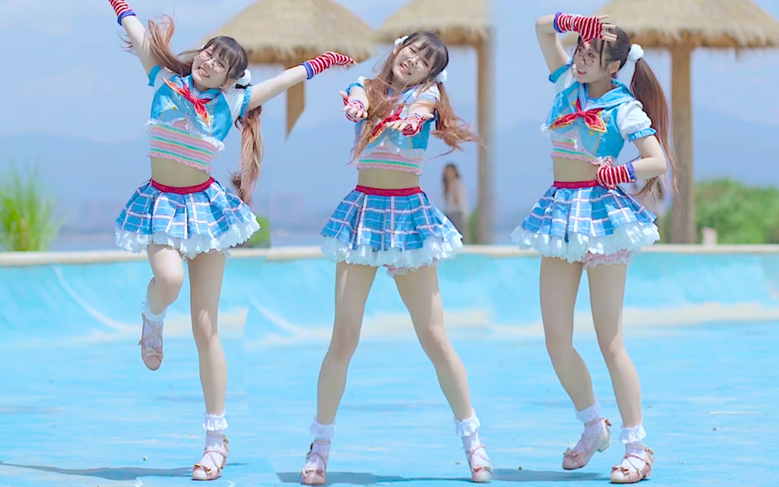 [Balls] Vertical screen super close renaissance Summer Color Smile 1, 2, JUMP!