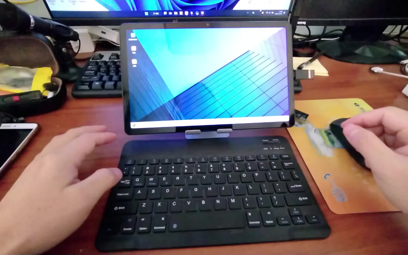 小新pad如何连接蓝牙键盘