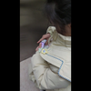 跟可爱侄女一起回家的路上