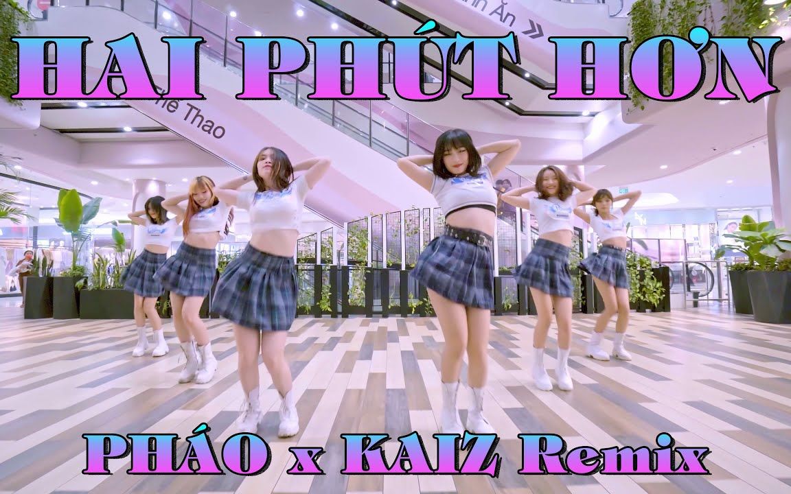 [青春美少女跳抖音神曲][4K]PHAO - 2 Phut Hon_Zero Two (KAIZ Remix) Dance Challenge