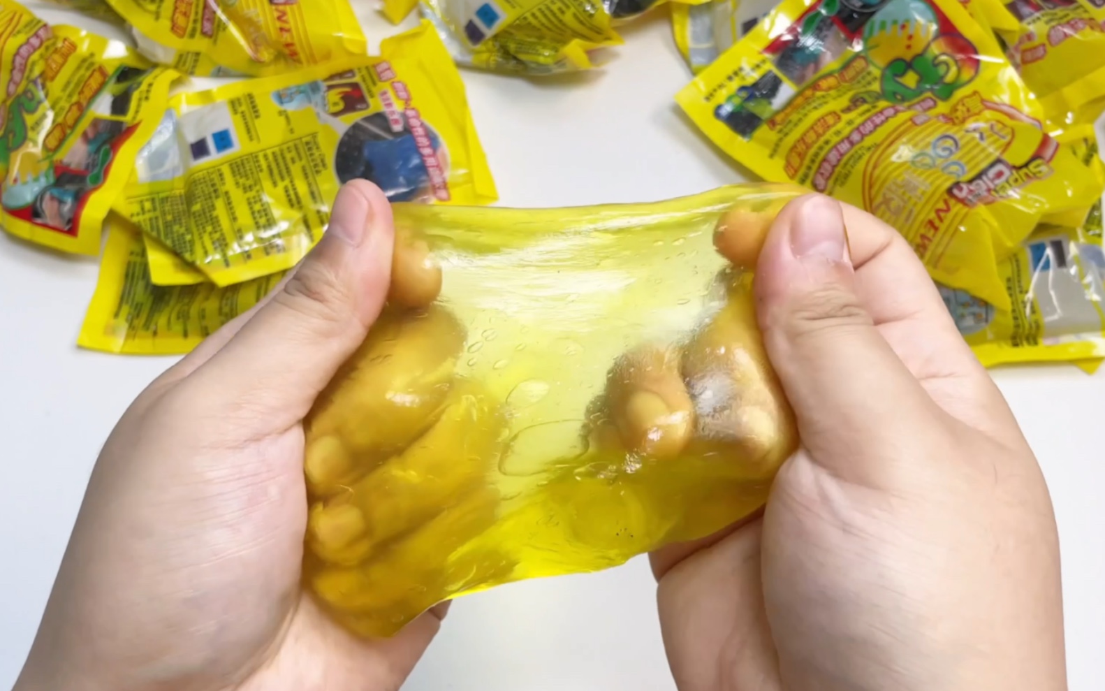 玩了四年史莱姆up主的第一次清洁软胶体验
