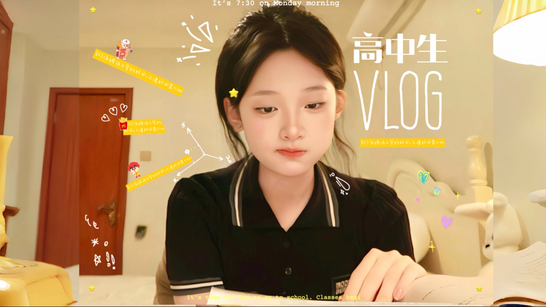 【准高三VLOG】🍯高三生的暑假生活.🥰