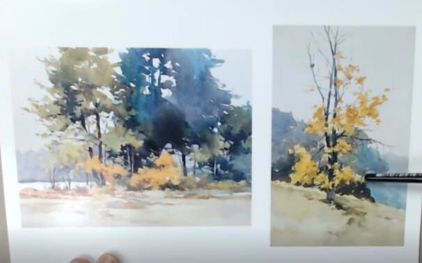 超长完整的画树教程---让你轻松理解如何绘制风景树木