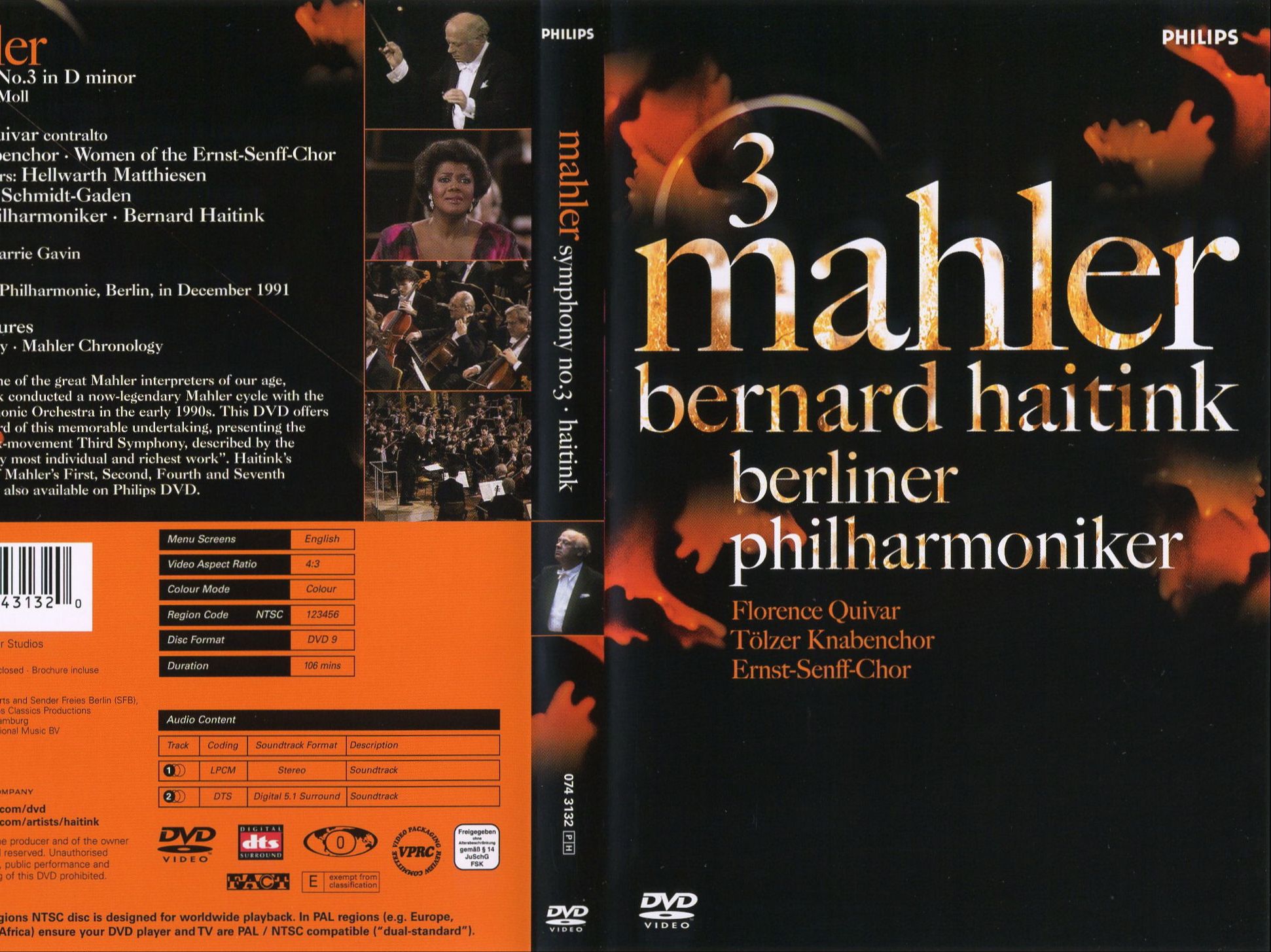 （HI-Res）Bernard Haitink - Mahler Symphony No. 3 in D minor（1992）