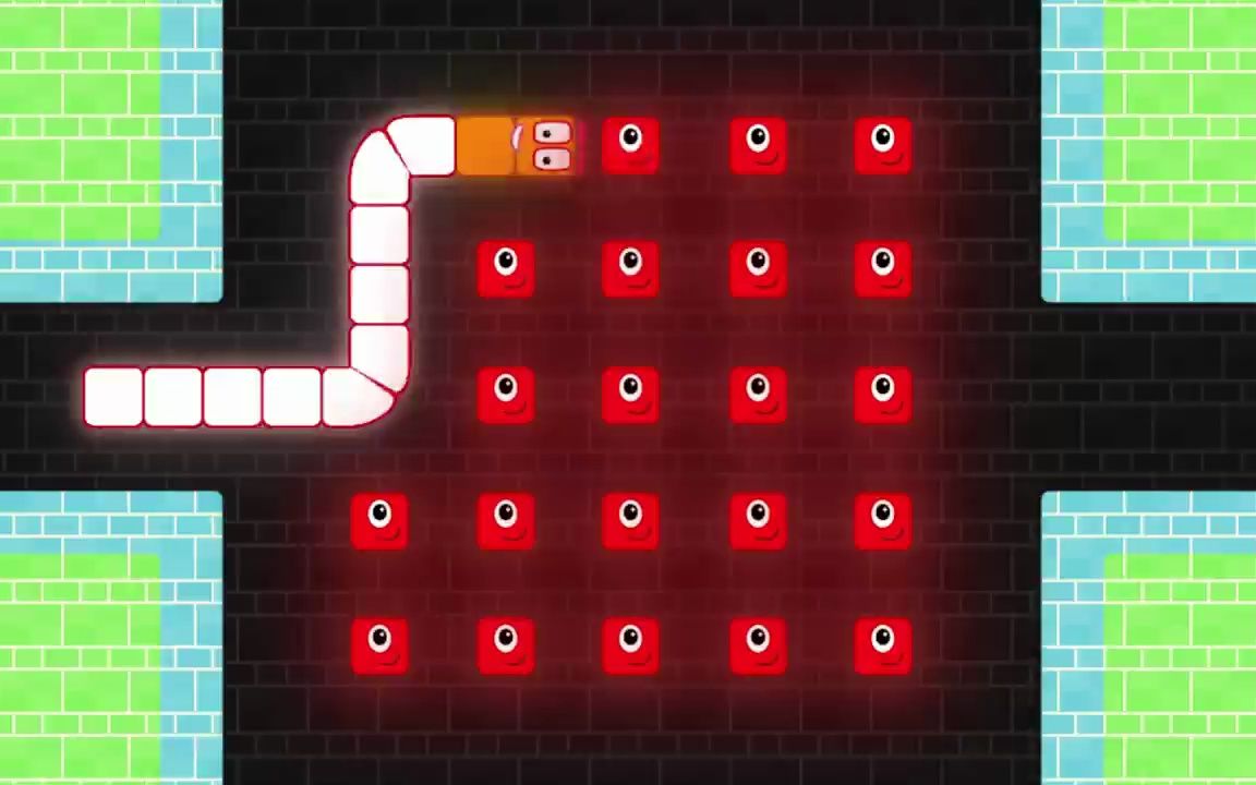 Numberblocks Snake in the Maze