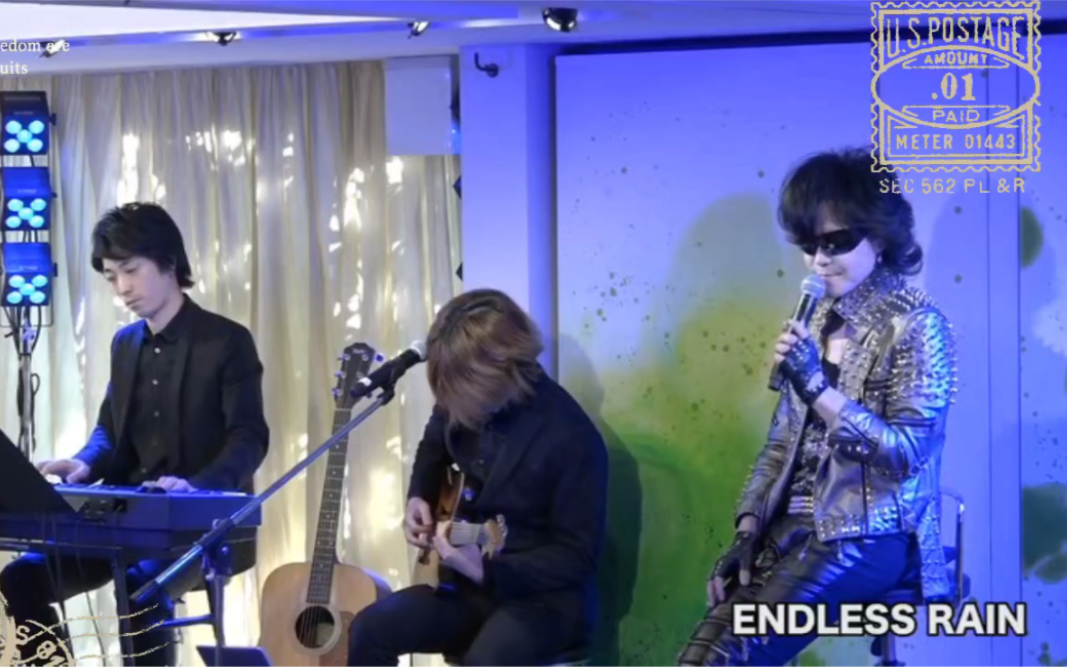 Toshl endless rain 新春live cut 那么多人唱了也听听玉米个人唱唱…