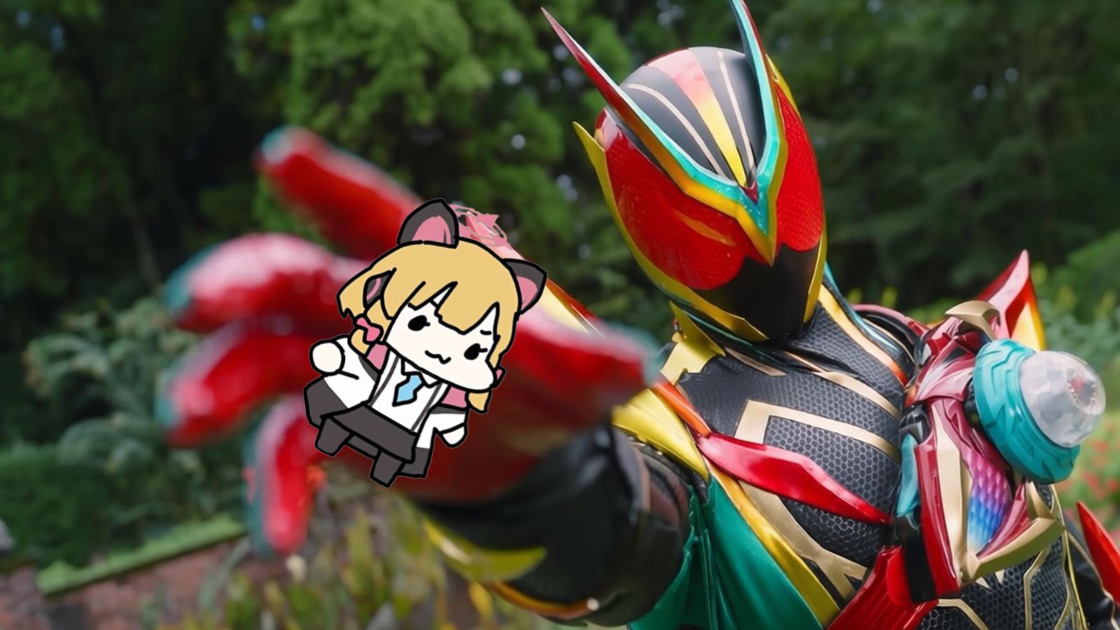 Omg it's 假面骑士ZZZ（PLAY BACK）