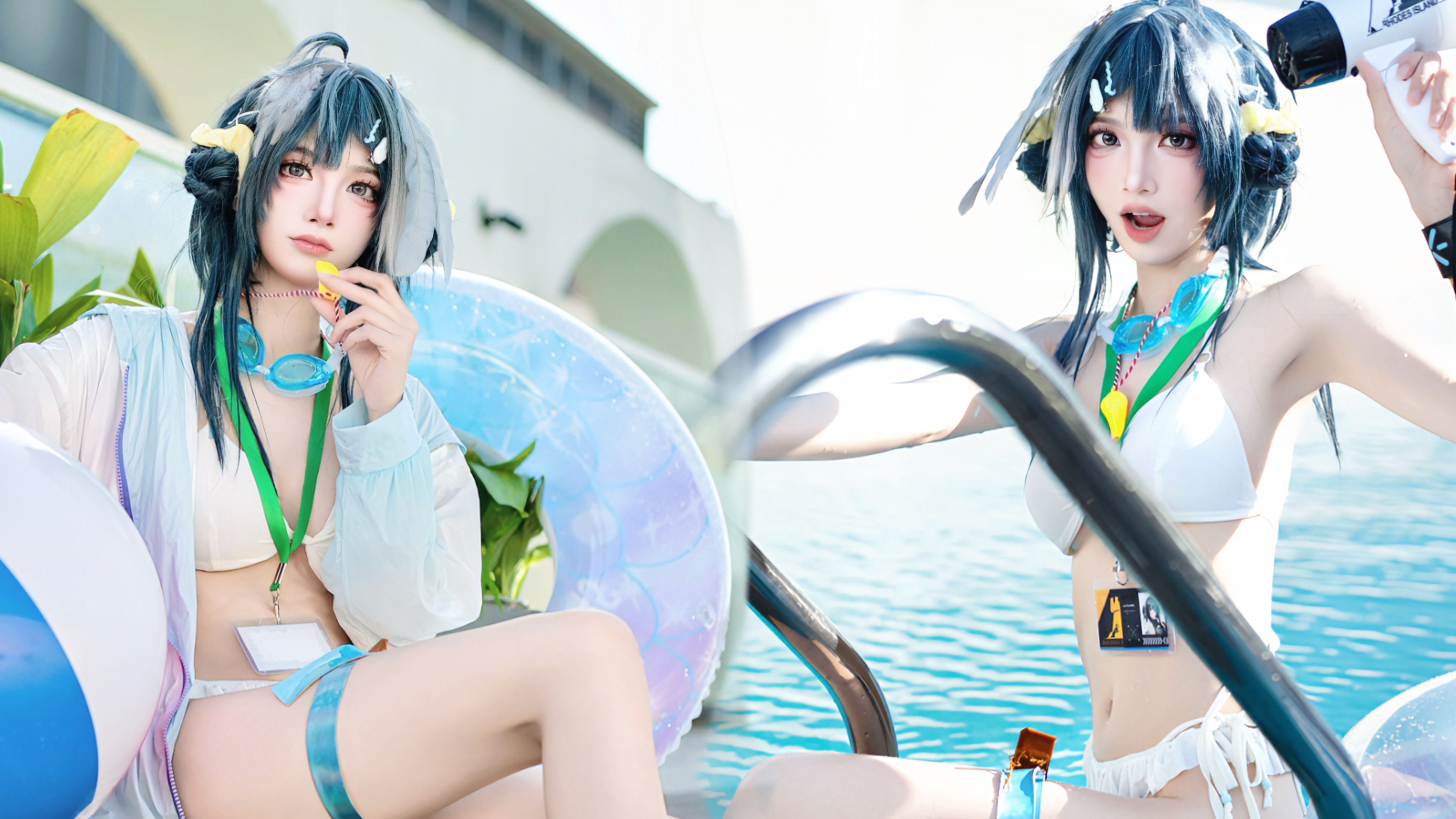 羽毛笔：夏天一起来玩水吧～【明日方舟】